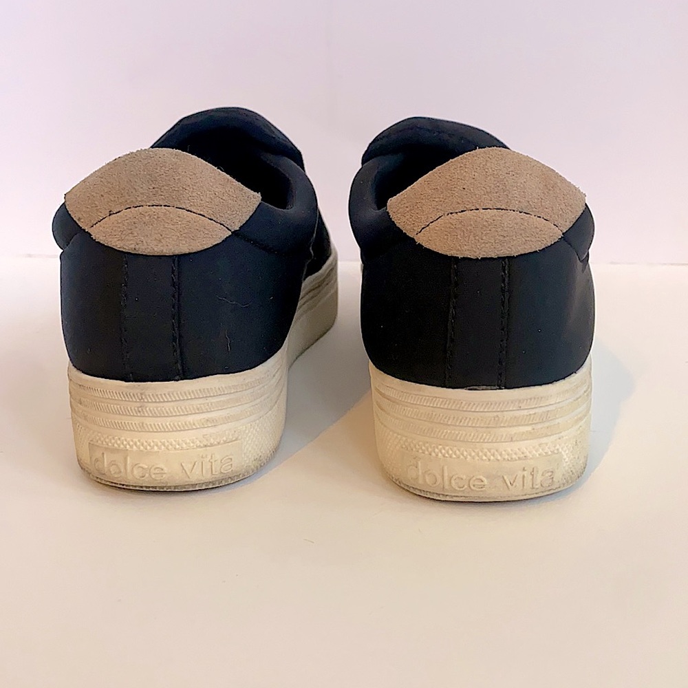 Dolce Vita Ronald Platform Slip-On Sneakers Black - Picture 3 of 9